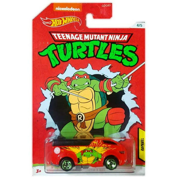 TMNT Teenage Mutant Ninja Turtles 5 Voiture Set Hot Wheels GDG83